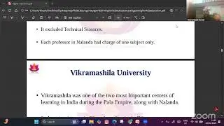 Lecture 3 || Education in Ancient India || Famous Universities of Ancient India