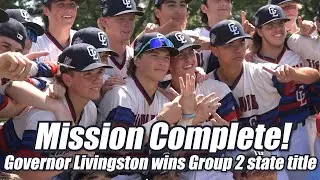 Gov. Livingston 3 Pascack Valley 0 | Group 2 State Final | Matty Diskin CG Shutout & Solo HR!