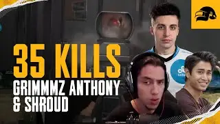 😲Tam tấu shroud, Grimmmz & Anthony Kongphan - Những c&aacute;i t&ecirc;n g&acirc;y khiếp sợ tại PUBG ng&agrave;y trước