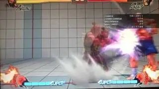 SF4 Akuma Combo Fun #1 - 24 Hit Combo