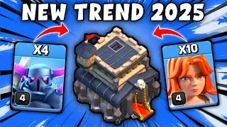 TH9 Valkyrie + Pekka Attack Strategy | Best Th9 War Attack Strategy (Clash of Clans)