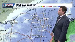 Widespread snowy travel on Tuesday (12-01-25)