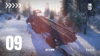 [4K 60FPS] [PS5] SNOWRUNNER - Destroying Alaska with Heavy Wrecker iX 3880 (Part 9) (Mods)