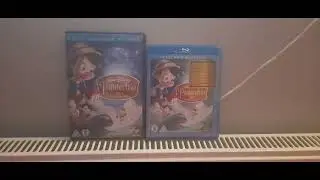 Pinocchio 70th Anniversary Platinum Edition (UK) DVD and Blu-ray Unboxing