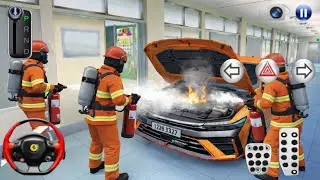 ♥️New Ventara 🔥Are Burn in school 🚨corridor || 3d driving class 2 || fire fighter handle #ganeplay 