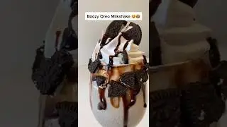 Boozy Oreo Milkshake | #baileys #cocktail