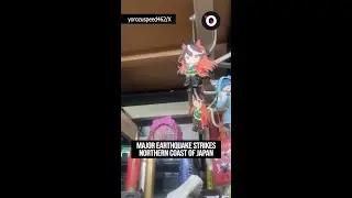 Major earthquake strikes northern coast of Japan