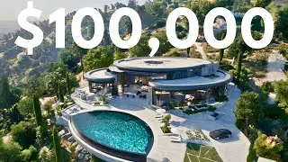 A Modern Hillside Mansion Designed for Pure Luxury | Cinematic Home Tour