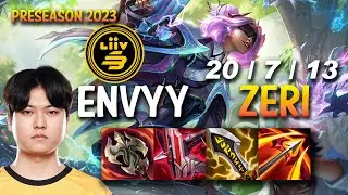 LSB Envyy ZERI vs NILAH ADC - KR Ranked