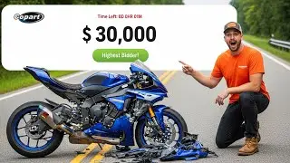 Buying a Wrecked $30,000 Motorcycle on CoPart