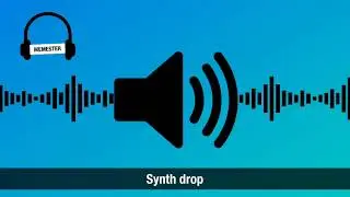 Synth drop sound effect