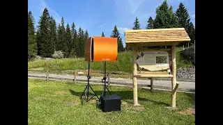 Inauguration du sentier didactique du bois de r&eacute;sonance du Risoud