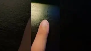 left hand pointer finger reveal
