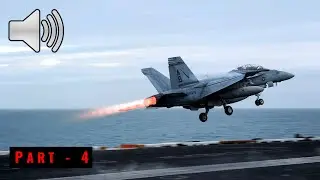 Aircraft Carrier Jet Sound Effects Part 4