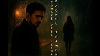 Tomake Vebe Lekha | Lyrical Cover Song | Faqrul Shawon | Fuad Ft. Shanto