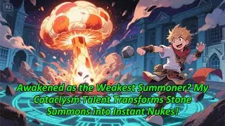 The trash summoner actually turned a stone into a meteor!