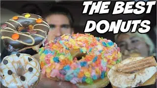 EATING THE BEST DONUTS EVER IN LAS VEGAS | DONUT CHEAT MEAL + EATING THE WHOLE MENU! Glaze Doughnuts