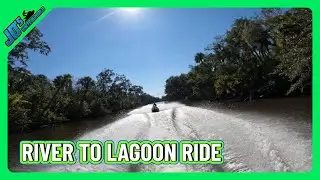 50 mile River to Lagoon Jet Ski Ride with Yamaha WaveRunner FX SVHO and Kawasaki Ultra 310 