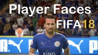 FIFA 18 Leicester City Player Faces