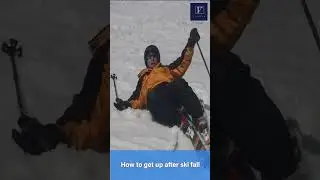 How to get up after ski fall