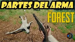 Dónde encontrar TODAS las PARTES de la PISTOLA en The Forest✔️