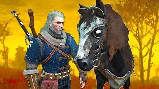 Witcher 3: Geralt Speaks to Demon-Possessed Roach. Gaunter O'Dimm's Saddle.