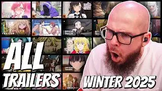 I Watched ALL ANIME TRAILERS For WINTER 2025