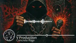 🔥 Concrete Rage | Hard Hip-Hop Beat (Official Visual Artwork) 🔥