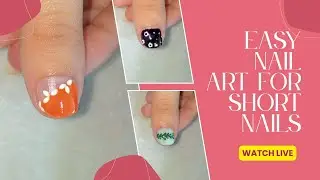 🔴 Easy Nail Art for Short Nails 💅 | Beginner Friendly💅🏻✨ | Nails 2026 ✨