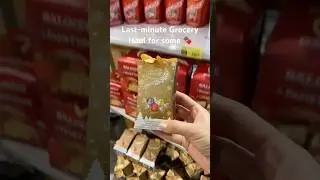 Last-minute Grocery Haul for some 🍫 #groceryshopping #asmrshopping #asmr #grocery #shopping