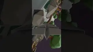 3d paper plane      #satisfying #blender #animation #relaxing #3d #night #foryou #