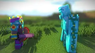 Walker King (Chocolate Quest Repoured) vs Team Extra Golems - Minecraft Mob Battle