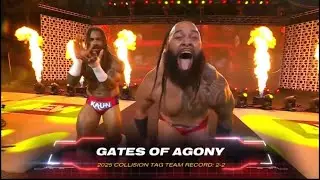 GATES OF AGONY ENTRANCE AEW COLLISION 05/31/25