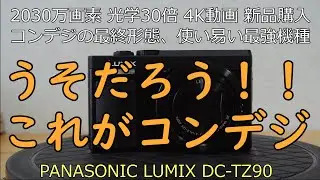 PANASONIC LUMIX DC-TZ90 新品カメラ紹介