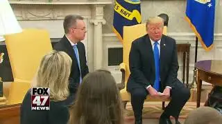 Released US pastor Andrew Brunson returns to US, meets with Trump