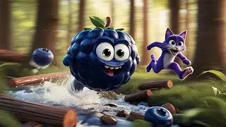 Blueberry Monster Cat's Adventure | Short Story | Hindi Kids Toons | Billi Wala Cartoon Video