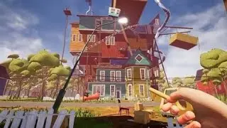 Beating Hello neighbor act 1 and 2 speed running