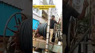 1000feet borewell motor fitting