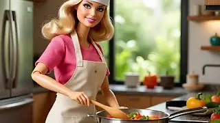 Barbie cooking part 3 | Gaming | @wmbarbiesworld