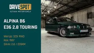 Powrót do lat 90' - Alpina B6 E36 2.8 Touring