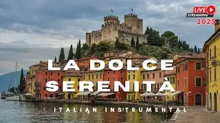 Beautiful Mediterranean Lounge 4K 🌊 | Romantic Italian Music for Relaxation