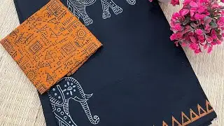 Trending #South mix Cotton sarees combo set To order whatsapp 866 725 6008