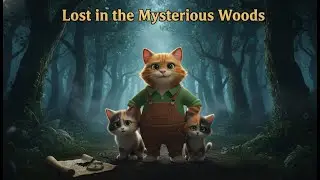 Forest EXPLORATION GONE WRONG! 😮 Cat Family Lost in the Mysterious Woods! 🗺️
