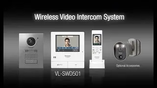 Panasonic Wireless Video Intercom System - VL-SWD501