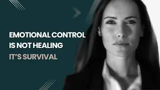 Emotional Control Is Not Healing, It&rsquo;s a Trauma Survival Pattern