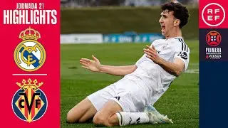 Resumen #PrimeraFederación | Real Madrid Castilla 2-2 Villarreal CF B | Jornada 21 | Temp. 2024/25