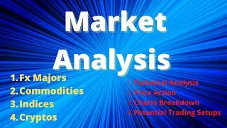 Markets Analysis (Fx Majors, Commodities, Indices, Cryptos)
