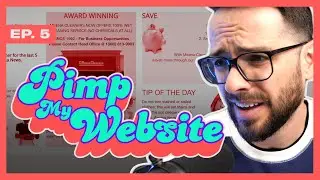 THIS DRY CLEANING WEBSITE IS DIRTY! Improving website design | Pimp My Website Ep. 5
