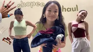 shopee haul ☆ clothing, accessories, & essentials