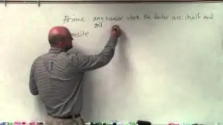 What is the difference between a prime and composite number